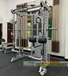 Commercial Smith Machine Comprehensive Trainer Home Bench Press Squat Rack Bird Gantry Rack Multi-Functional Fitness Equipment Commercial Smith Machine Comprehensive Trainer Home Bench Press Squat Rack Bird Gantry Rack Multi-Functional Fitness Equipment