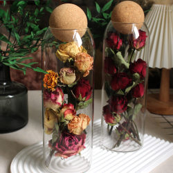 Special high-end spherical glass cover for vases suitable for dried flowers. Sealed preserved flower storage cork. Special high-end spherical glass cover for vases suitable for dried flowers. Sealed preserved flower storage cork.