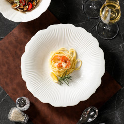 2025 New High-End Ceramic Tableware for Home Use, Including Plates, Soup Plates, Pasta Plates, Steak Plates, and Dessert Plates 2025 New High-End Ceramic Tableware for Home Use, Including Plates, Soup Plates, Pasta Plates, Steak Plates, and Dessert Plates