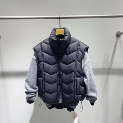 New winter lightweight stand collar down vest New winter lightweight stand collar down vest