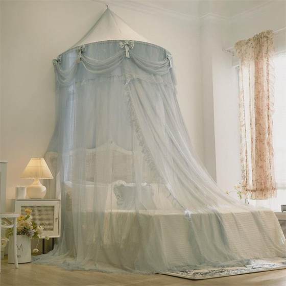 Semi-circular girl-style hook without punching installation foldable princess beautiful romantic ceiling mosquito net floor-to-ceiling mosquito net
Semi-circular girl-style hook without punching installation foldable princess beautiful romantic ceiling mosquito net floor-to-ceiling mosquito net