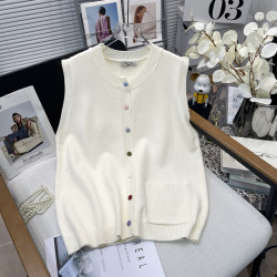 Plus size women's spring vest versatile casual vest for women Plus size women's spring vest versatile casual vest for women