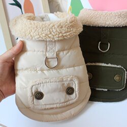 Pet autumn and winter Nordic style cotton vest Pet autumn and winter Nordic style cotton vest