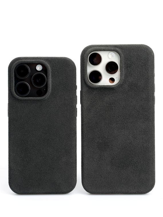 Alcantara Premium High Quality ALCANTARA MagSafe 15, 15 Plus, 15 Pro, 15 Pro Max iPhone Case