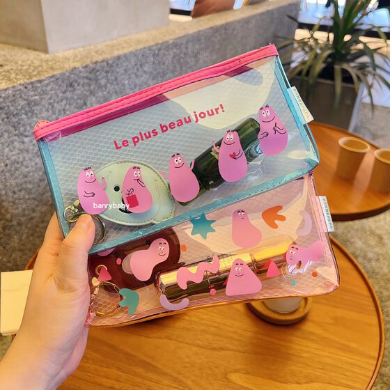Japanese Baba dad cute transparent pencil bag cartoon storage bag waterproof makeup bag pvc stationery bag coin wallet
Japanese Baba dad cute transparent pencil bag cartoon storage bag waterproof makeup bag pvc stationery bag coin wallet