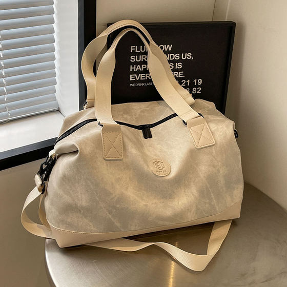 Short-distance hand-in-the-go bag for women's new large capacity lightweight duffel bag for outing storage bag for business trip portable boarding bag Short-distance hand-in-the-go bag for women's new large capacity lightweight duffel bag for outing storage bag for business trip portable boarding bag