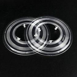Bicycle Chainring and Flywheel Guard, Transparent Plastic Cassette Rear Gear Protector, Bicycle Parts Bicycle Chainring and Flywheel Guard, Transparent Plastic Cassette Rear Gear Protector, Bicycle Parts