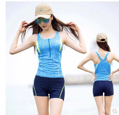 Sanqi swimsuit female vest split flat angle small chest gathered thin and covered belly, conservative student sports large size swimsuit
Sanqi swimsuit female vest split flat angle small chest gathered thin and covered belly, conservative student sports large size swimsuit