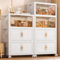 Clothes Storage Cabinet, Storage Cabinet, Wardrobe, Foldable Multi-Layer Living Room Snack and Toy Storage Cabinet, Storage Cabinet for Home Use Clothes Storage Cabinet, Storage Cabinet, Wardrobe, Foldable Multi-Layer Living Room Snack and Toy Storage Cabinet, Storage Cabinet for Home Use
