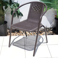 Outdoor Chair Waterproof Sun Protection Courtyard Stool Garden Outdoor Casual Rattan Chair Balcony Table and Chair Outdoor Backrest Chair For Home Outdoor Chair Waterproof Sun Protection Courtyard Stool Garden Outdoor Casual Rattan Chair Balcony Table and Chair Outdoor Backrest Chair For Home