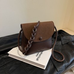Niche Melard Retro Bag for Women 2025 New Spring Frosted Small Square Bag Fashionable Versatile Shoulder Crossbody Bag Niche Melard Retro Bag for Women 2025 New Spring Frosted Small Square Bag Fashionable Versatile Shoulder Crossbody Bag