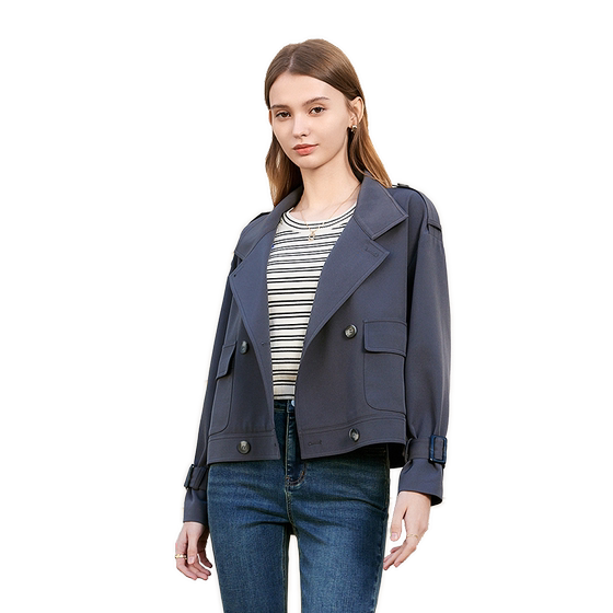 BETU Baitu Women's clothing 2024 autumn dress new high -level high -level small work fashion short trench coat jacket
BETU Baitu Women's clothing 2024 autumn dress new high -level high -level small work fashion short trench coat jacket