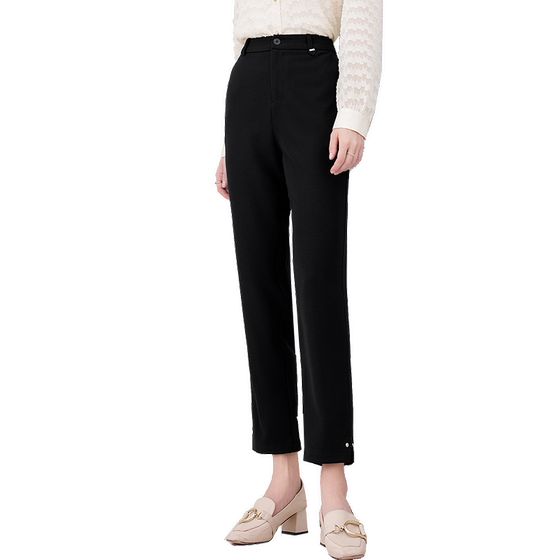 betu Baitu women's clothing 2024 autumn clothing new high-waisted slim small commuting nine-point pencil casual pants
betu Baitu women's clothing 2024 autumn clothing new high-waisted slim small commuting nine-point pencil casual pants