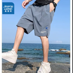 Trendy brand versatile elastic waist casual sports shorts Trendy brand versatile elastic waist casual sports shorts
