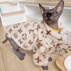 Autumn fur cat winter clothes fur cat roll warm clothing Autumn fur cat winter clothes fur cat roll warm clothing