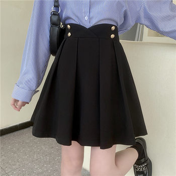 Mid-skirt, pleated skirt, versatile tutu skirt to prevent exposure Mid-skirt, pleated skirt, versatile tutu skirt to prevent exposure