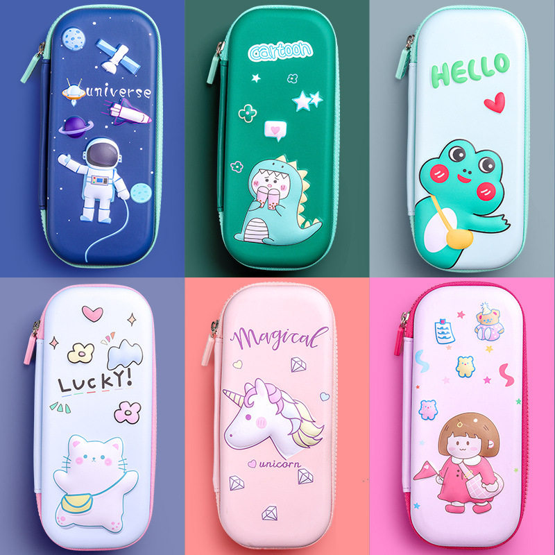남자아이, 초등학생, 유치원생용 필통, 귀여운 창작 연필가방, 어린이 다기능 연필가방, 한국-