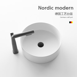 Nordic Style Creative Gray Orange Round Countertop Basin Wash Basin Small Size Balcony Ceramic Home Mini Wash Basin Nordic Style Creative Gray Orange Round Countertop Basin Wash Basin Small Size Balcony Ceramic Home Mini Wash Basin