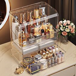 Xingyou Cosmetics Storage Box Desktop High-End Skincare Product Organizer 2025 New Dust-Proof Acrylic Box Xingyou Cosmetics Storage Box Desktop High-End Skincare Product Organizer 2025 New Dust-Proof Acrylic Box