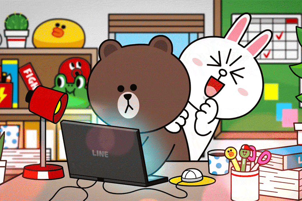 亚洲第一圈钱天团——line friends
