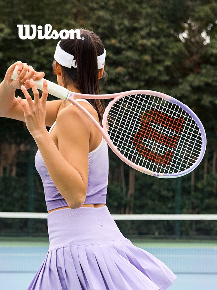 ウィルソン カーボンファイバー テニスラケット - ピンクサクラ