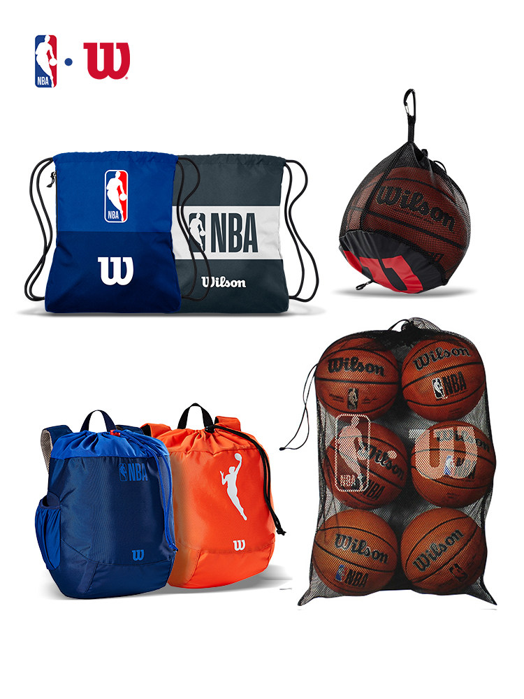 Wilson Basketball Bag Portable Handheld Shoulder Backpack