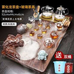 Atomized Dragon One Full Automatic Full Set For Home Living Room Full Set Kung Fu Tea Set Glass Bottom Sheung Shui Electric Tea Table Atomized Dragon One Full Automatic Full Set For Home Living Room Full Set Kung Fu Tea Set Glass Bottom Sheung Shui Electric Tea Table
