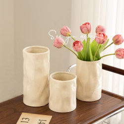 Vase, French-Style Ceramic, High-End, Living Room, Hydroponic Flowers, Roses, Tulips, Flower Arrangements, Retro Creative Decoration Vase, French-Style Ceramic, High-End, Living Room, Hydroponic Flowers, Roses, Tulips, Flower Arrangements, Retro Creative Decoration
