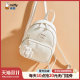 Mifei Backpack 2025 New Simple Pressing Pure Color Fashion Casual Tong Sweet Student School Bag Backpack Woman
 Mifei Backpack 2025 New Simple Pressing Pure Color Fashion Casual Tong Sweet Student School Bag Backpack Woman