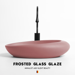 Scandinavian Countertop Basin Creative Morandi Color Ceramic Wash Basin Bathroom Balcony Wash Basin Wash Basin Scandinavian Countertop Basin Creative Morandi Color Ceramic Wash Basin Bathroom Balcony Wash Basin Wash Basin