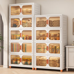 Storage Cabinet for Home Use, Plastic Children's Toy Storage, Baby Storage Cabinet, Clothes Multi-Layer Simple Snack Storage Cabinet Storage Cabinet for Home Use, Plastic Children's Toy Storage, Baby Storage Cabinet, Clothes Multi-Layer Simple Snack Storage Cabinet