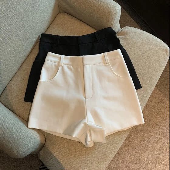 Suit shorts female summer high waist slim A -line pants thin hot pants casual pants hot girl wild commute pants tide Suit shorts female summer high waist slim A -line pants thin hot pants casual pants hot girl wild commute pants tide