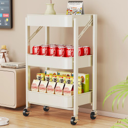 Trolley Storage Rack for Kitchen, Bathroom, Floor-Standing, Multi-Layer, Bedroom, Books, Mobile, Baby Toys, Snacks Storage Rack Trolley Storage Rack for Kitchen, Bathroom, Floor-Standing, Multi-Layer, Bedroom, Books, Mobile, Baby Toys, Snacks Storage Rack