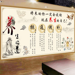 Paitong Tonic Health Wallpaper Traditional Chinese Medicine Clinic Clinic Health Decorative Mural Background Wall Five Elements Meridian Wallpaper Paitong Tonic Health Wallpaper Traditional Chinese Medicine Clinic Clinic Health Decorative Mural Background Wall Five Elements Meridian Wallpaper