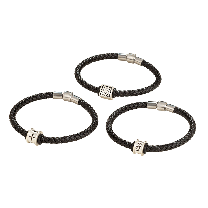 Solid S925 Silver Faith Transport Bead Men's Bracelet Titanium Steel Original Design Niche High-end Zhoujia Silver Buckle Bracelet
Solid S925 Silver Faith Transport Bead Men's Bracelet Titanium Steel Original Design Niche High-end Zhoujia Silver Buckle Bracelet