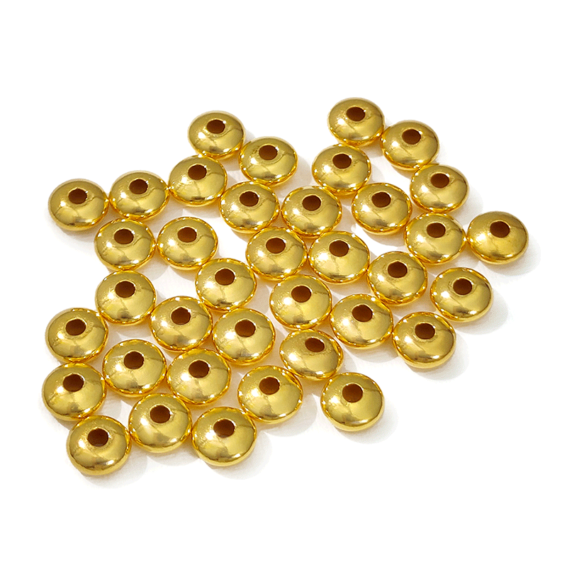 Card Jane 925 retro silver plating 24K golden segmentation piece of water bead DIY jewelry bracelet necklace editing rope beaded accessories
Card Jane 925 retro silver plating 24K golden segmentation piece of water bead DIY jewelry bracelet necklace editing rope beaded accessories