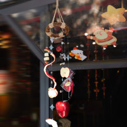 Spring Blossoms and Autumn Fruits|Apple Wind Chimes Grow up Happily Handmade Pendant Original Design Handmade Gift Creative Material Kit Spring Blossoms and Autumn Fruits|Apple Wind Chimes Grow up Happily Handmade Pendant Original Design Handmade Gift Creative Material Kit