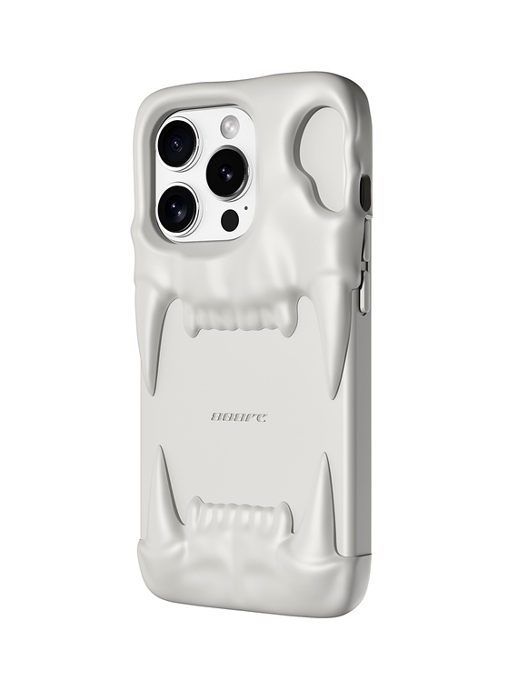 808FC Tiger Teeth 3D Original Niche 15, 14, 13 iPhone Case
