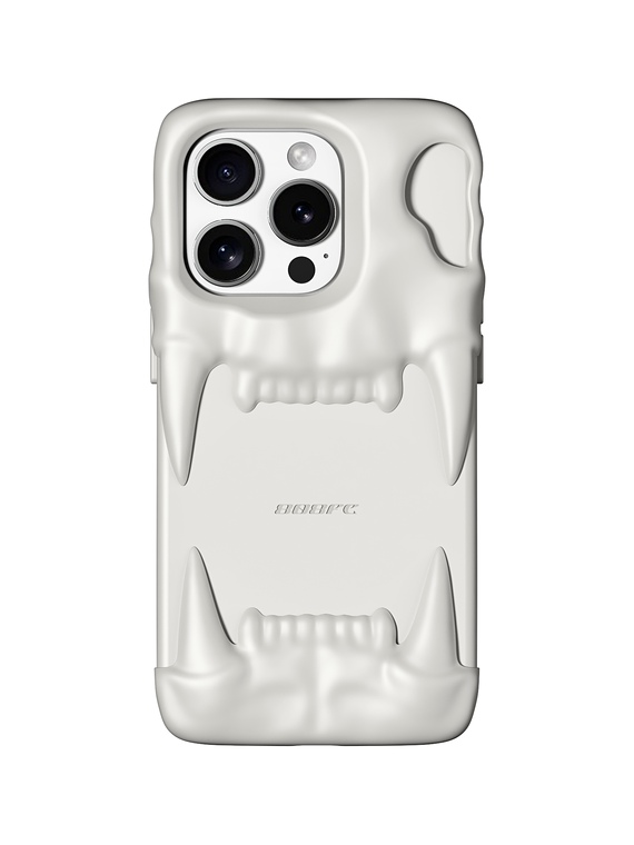 808FC Tiger Teeth 3D Original Niche 15, 14, 13 iPhone Case