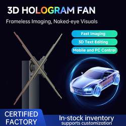 3d hologram led fan naked eye 3d holographic fan projector lamp advertising machine three-dimensional suspension imaging 3d hologram led fan naked eye 3d holographic fan projector lamp advertising machine three-dimensional suspension imaging