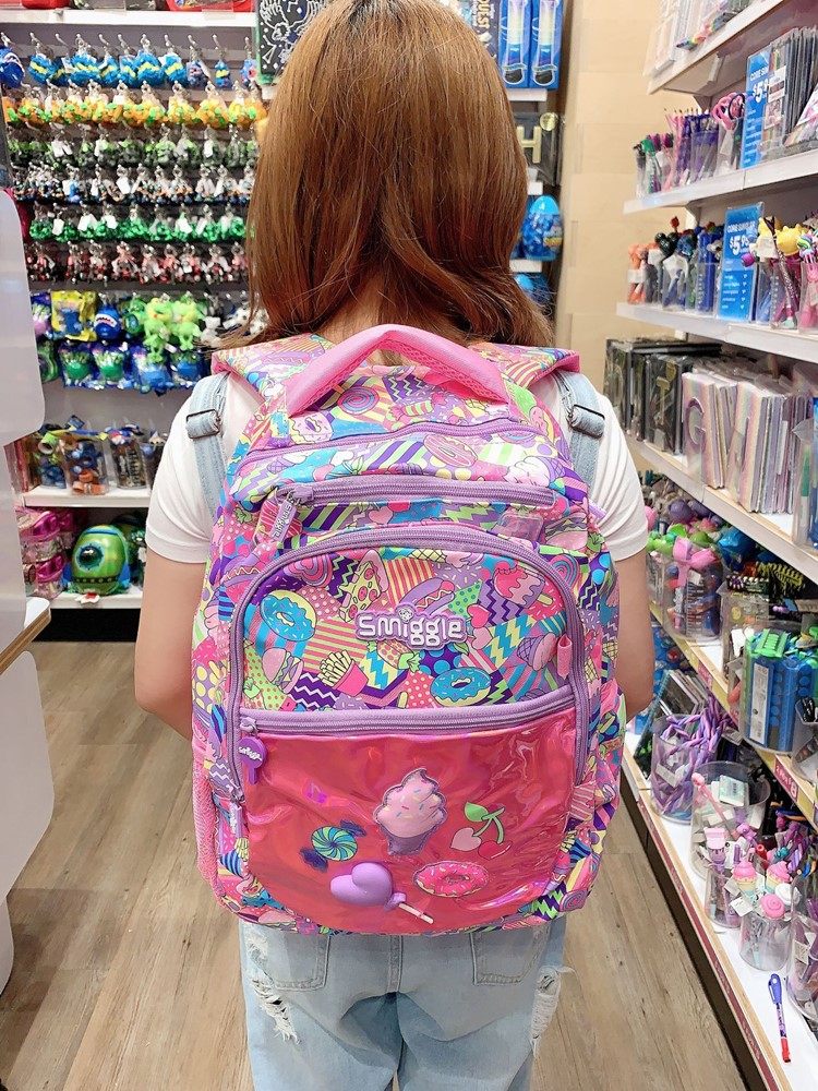 Smiggle School Bag Unicorn Grades 3-5