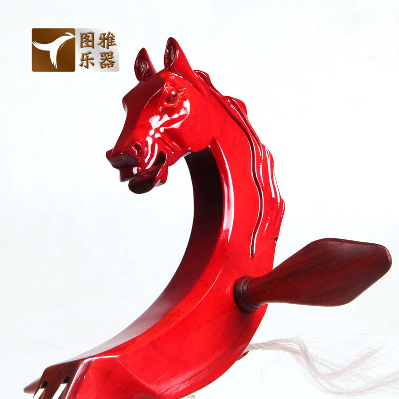 モンゴル馬頭琴 - 手作り木製子供用初心者楽器