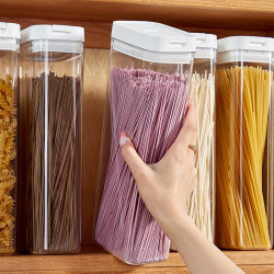 Noodles Storage Box Food Grade Noodle Pasta Bucket Storage Plastic Empty Bottle Grain Sealed Can Noodles Storage Box Food Grade Noodle Pasta Bucket Storage Plastic Empty Bottle Grain Sealed Can