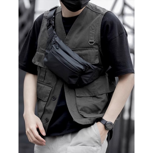 French MlCANl KONS street fashion men's bag one-shoulder crossbody bag travel waterproof casual chest bag 
French MlCANl KONS street fashion men's bag one-shoulder crossbody bag travel waterproof casual chest bag