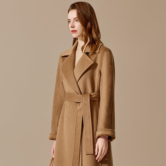 Strictly selected 100-lined camel velvet coat for women's mid-length 2025 autumn and winter new high-end wool jacket
Strictly selected 100-lined camel velvet coat for women's mid-length 2025 autumn and winter new high-end wool jacket