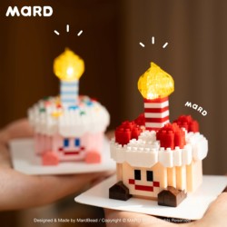 Children's Educational Building Block Birthday Cake Toy, Gift for Boys and Girls, Small Particle Model Ornament, Three-Dimensional Puzzle Children's Educational Building Block Birthday Cake Toy, Gift for Boys and Girls, Small Particle Model Ornament, Three-Dimensional Puzzle