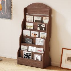 Bookshelf Magazine Newspaper Display Rack Floor-Standing Office Wall-Mounted Brochure Storage Information Display Rack Bookshelf Magazine Newspaper Display Rack Floor-Standing Office Wall-Mounted Brochure Storage Information Display Rack