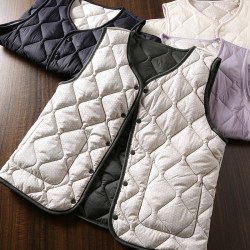 Sheep wool air velvet! Temperature-locking rhombus! Trendy thin, simple, warm, solid color, versatile vest for men and women in autumn and winter Sheep wool air velvet! Temperature-locking rhombus! Trendy thin, simple, warm, solid color, versatile vest for men and women in autumn and winter