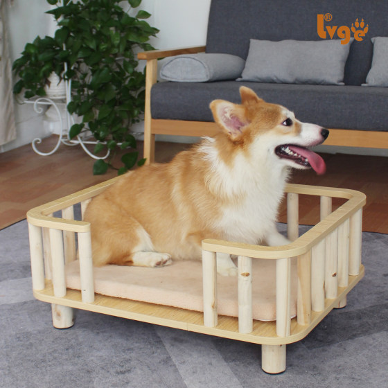 Green Song Solid Wood Dog Bed Cat Bed Four Seasons Universal Waterproof Pet Furniture Teddy Dog Bed Golden Retriever Detachable Pet Bed
Green Song Solid Wood Dog Bed Cat Bed Four Seasons Universal Waterproof Pet Furniture Teddy Dog Bed Golden Retriever Detachable Pet Bed