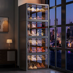 Shoe Cabinet for Home Entrance, New Model, Wall-Mounted Shoe Storage Solution, Indoor Multi-Layer Transparent Shoe Box, Simple Shoe Rack Shoe Cabinet for Home Entrance, New Model, Wall-Mounted Shoe Storage Solution, Indoor Multi-Layer Transparent Shoe Box, Simple Shoe Rack